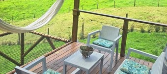 Cabaña chalet  con chimenea con wi-fi para nómadas digitales