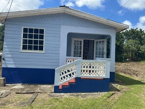 Exterior - Charles Arthur Cottage: real Bajan village life for worldschooling families (Jackmans)