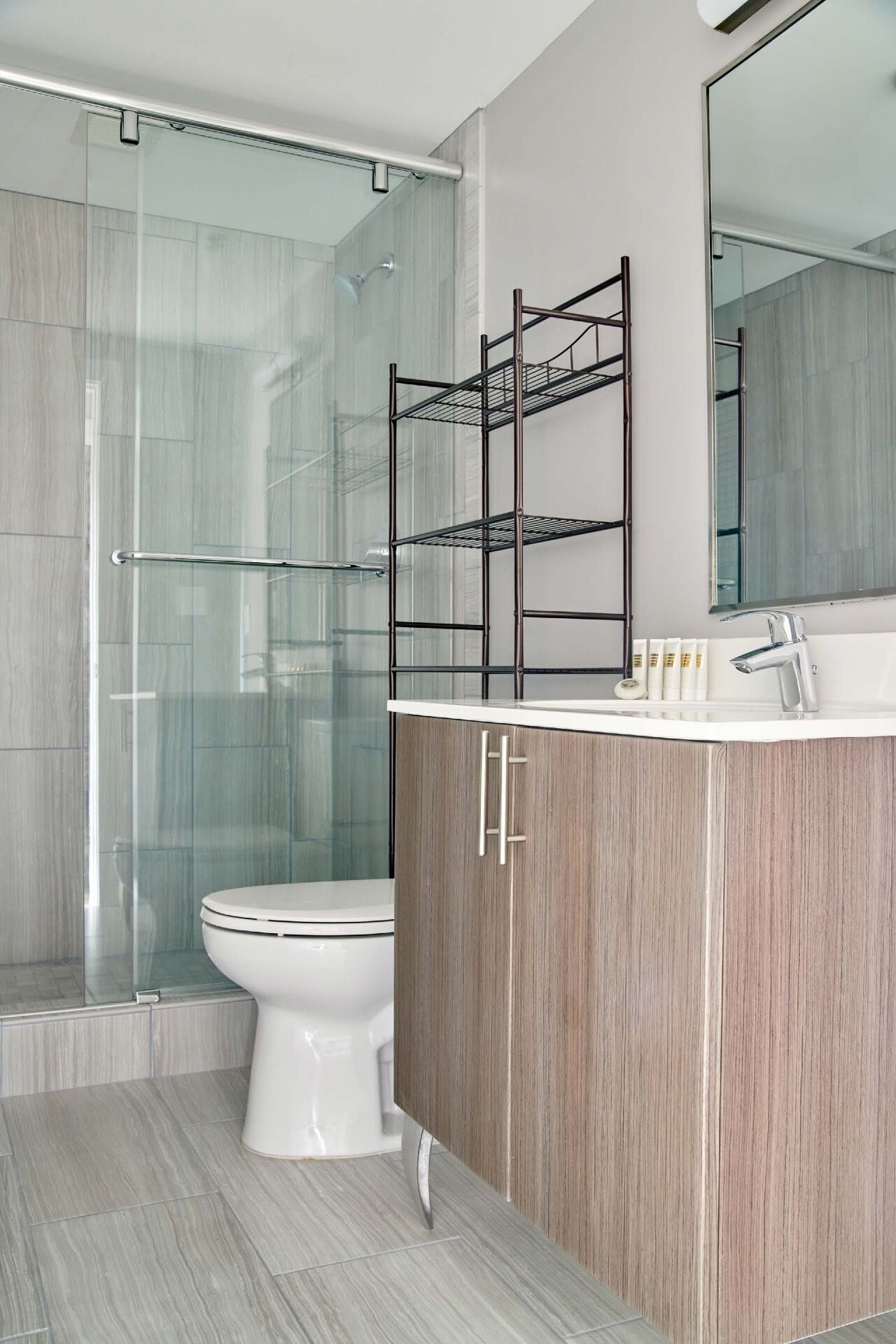 Apartment, 1 Schlafzimmer | Badezimmer | Dusche, Haartrockner, Handtücher, Seife