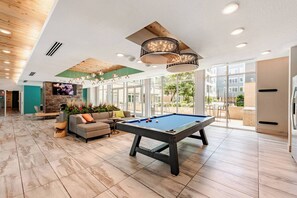 Apartment, 1 Bedroom, Smoking, Balcony | Games room - Riverwalk Oasis - Pool, Free Parking & Views (San Antonio)