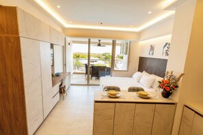 1 bedroom, iron/ironing board, WiFi, bed sheets - Azul infinite... apartasuit in beautiful Cartagena (Cartagena de Indias)