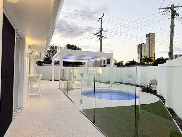 Overnatningsstedets område