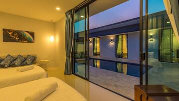 Basic Double Room, 1 Double Bed, Non Smoking, Private Pool | Free WiFi