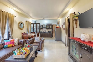 Living area - Alaya Stays Rainmist 4BHK PetFriendly (Tungali)