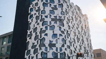 Fassade der Unterkunft