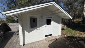 Exterior detail - Two houses with seaview and patio, 300m from the ocean and 20 min from Stockholm (Täby)