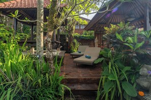 Terrace/patio - Aksara Ubud (Gianyar)