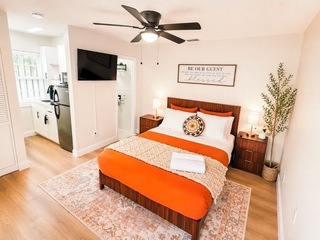 1 bedroom, iron/ironing board, WiFi, bed sheets