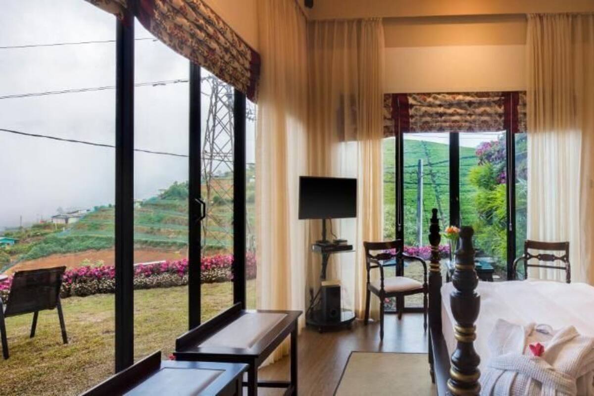 Villa, Terrasse, Bergblick