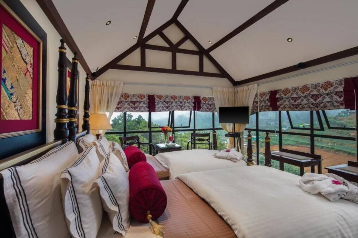 Deluxe-Zweibettzimmer, Bergblick