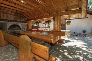 Opções para refeição ao ar livre