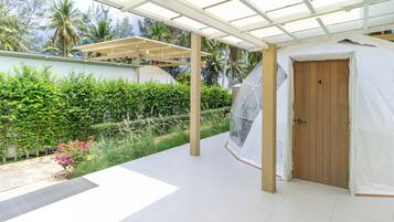 标准双人房, 花园景观 | 住宿场地