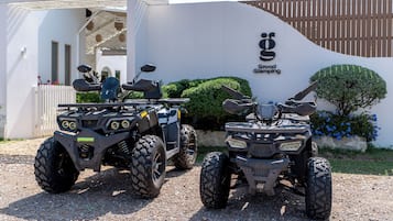 Overnattingsstedets uteområder