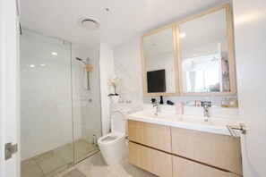 Hair dryer - Designer 2 Bedroom Apartment in South Brisbane (South Brisbane)