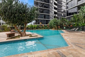 Pool - Designer 2 Bedroom Apartment in South Brisbane (South Brisbane)