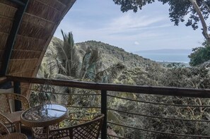 Kabin, 1 Tempat Tidur King, balkon, pemandangan pantai | Pemandangan perairan
