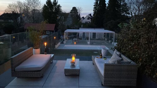 L Beautiful newly built apartment -9 min to Octoberfest