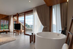 Quarto luxo, 1 cama Queen, vista para o rio | Banheiro