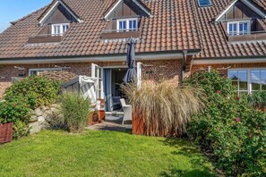 Exterior - Cozy apartment in the heart of Hörnum for up to 4 people with terrace. - (Hörnum (Sylt))