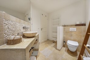 Shower, hair dryer, towels - Cozy apartment in the heart of Hörnum for up to 4 people with terrace. - (Hörnum (Sylt))