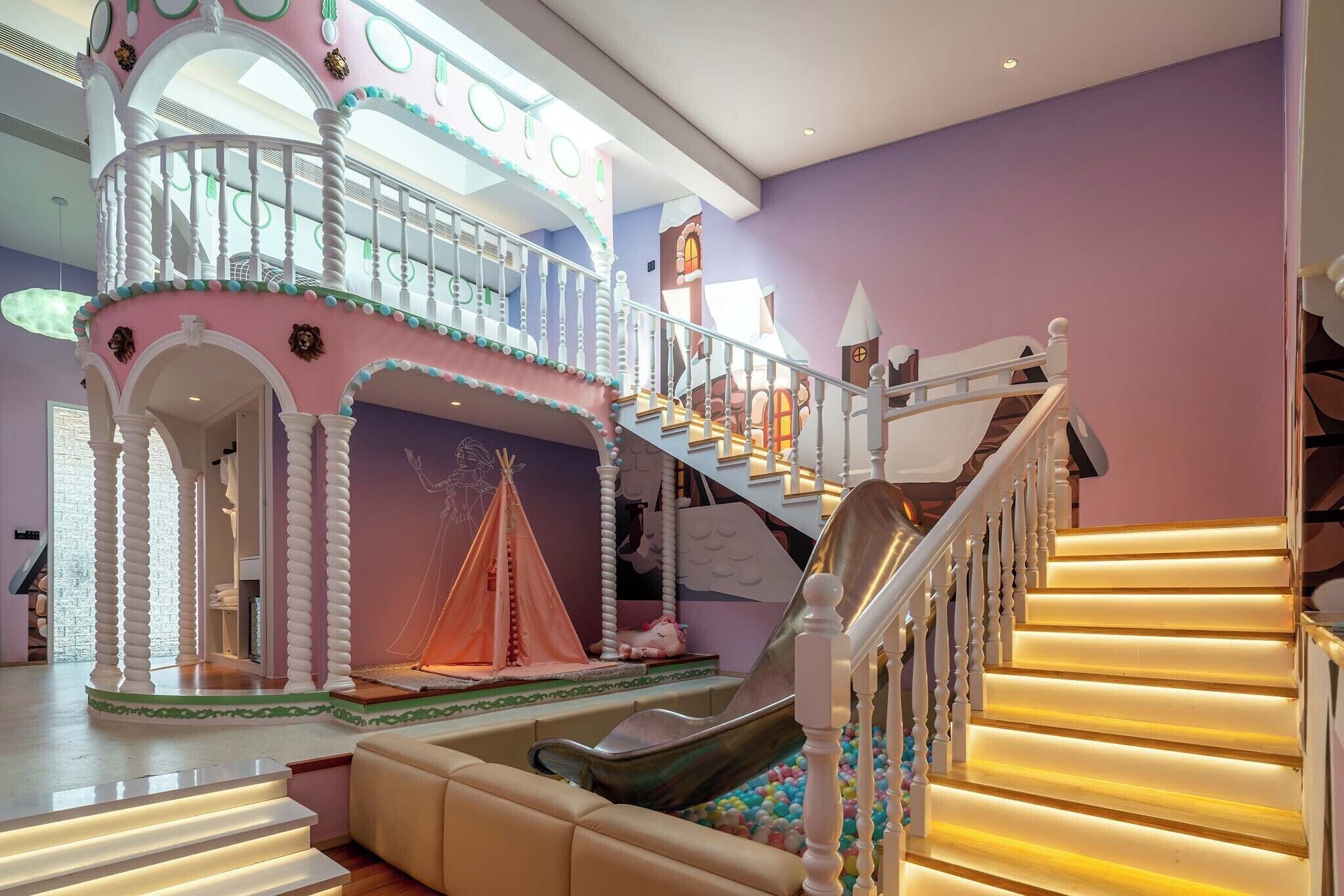 Loft Deluxe, vue colline | Coin séjour