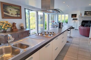 Interior - Spacious Coastal Villa near Rospico Beach (Nevez)