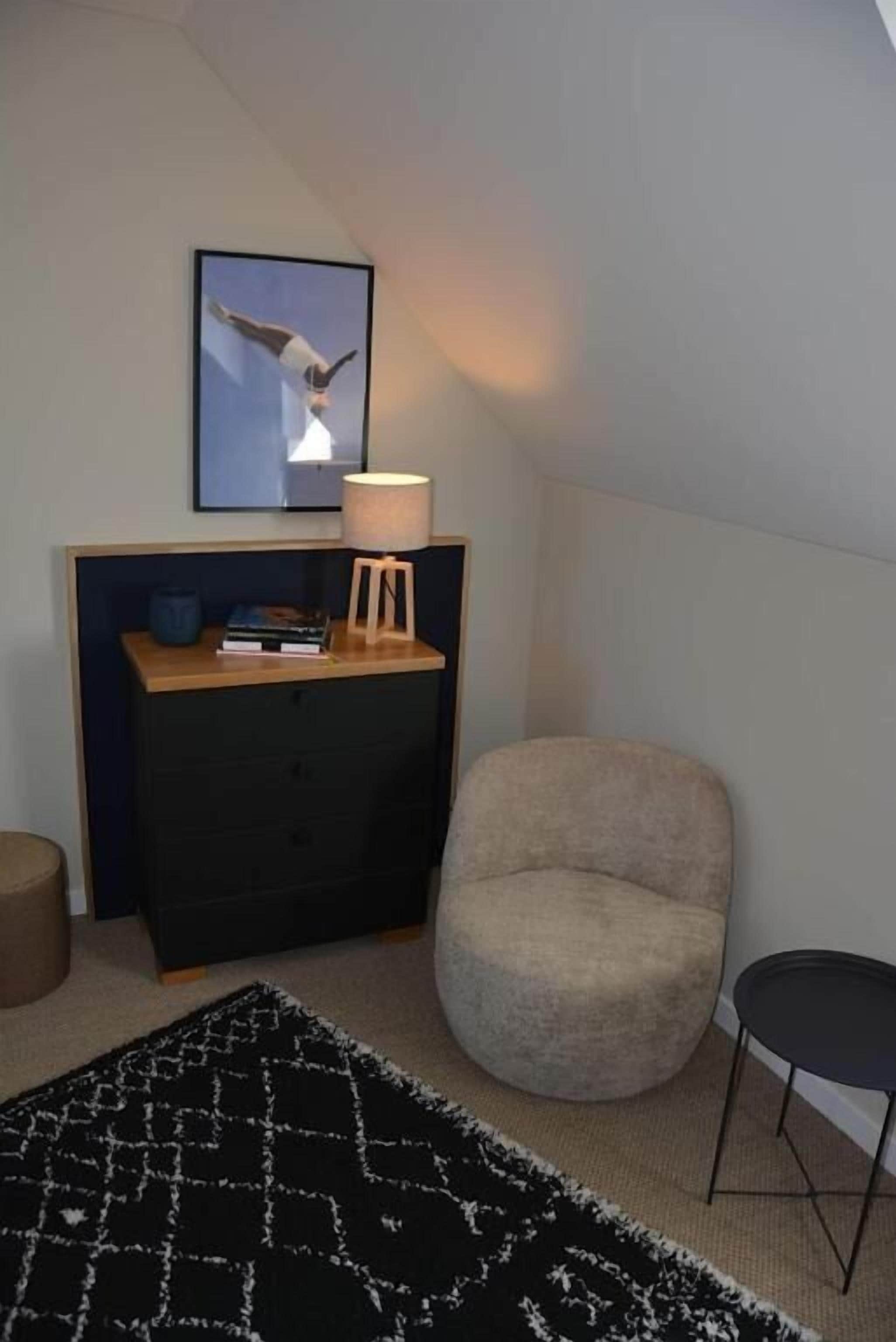 Quarto casal ou duplo conforto, vista para o jardim | Parte interna