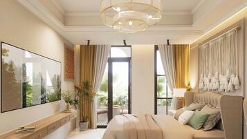 Quarto casal família, sacada