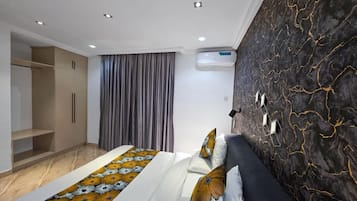 Appartement Ăconomique, balcon, vue ville | Bureau, espace de travail pour ordinateur portable, rideaux occultants