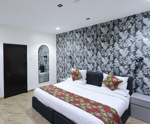 Economy Apartment, Balcony, City View | Desk, laptop workspace, blackout drapes, soundproofing - Aurora Smart Residence (Abuja)