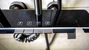 A close-up of a laptop keyboard with function icons. - Vo Homes, Modern Kisasi, Kulambiro kyanja Retreat  Quiet, Secure, WiFi Near City (KAMPALA)