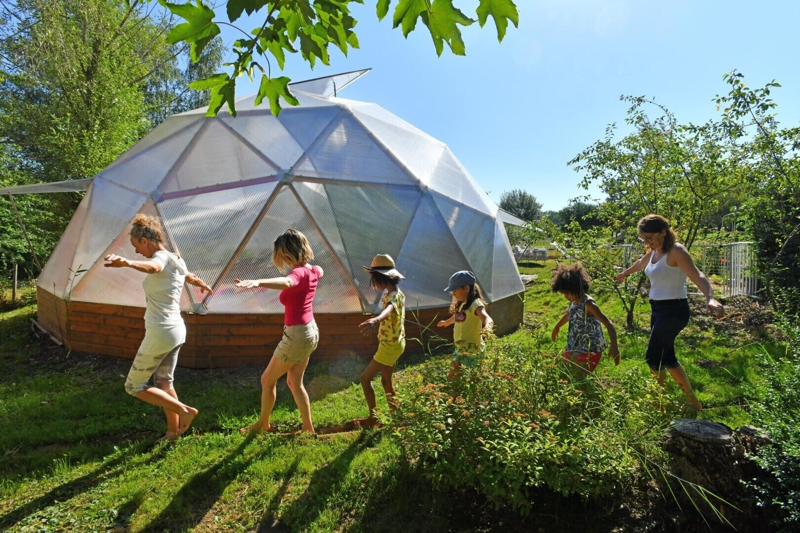 Enceinte de l’hébergement