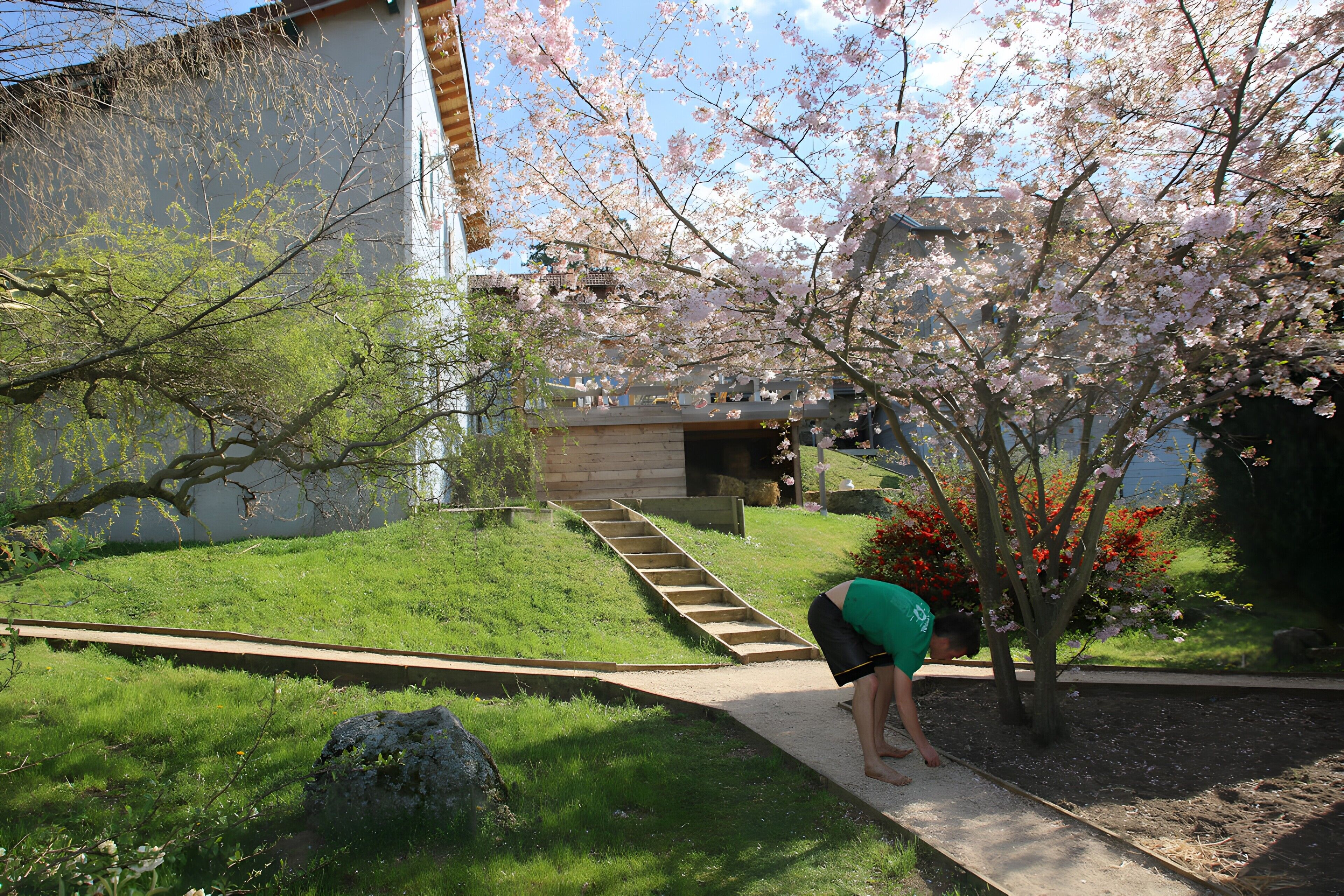 Enceinte de l’hébergement