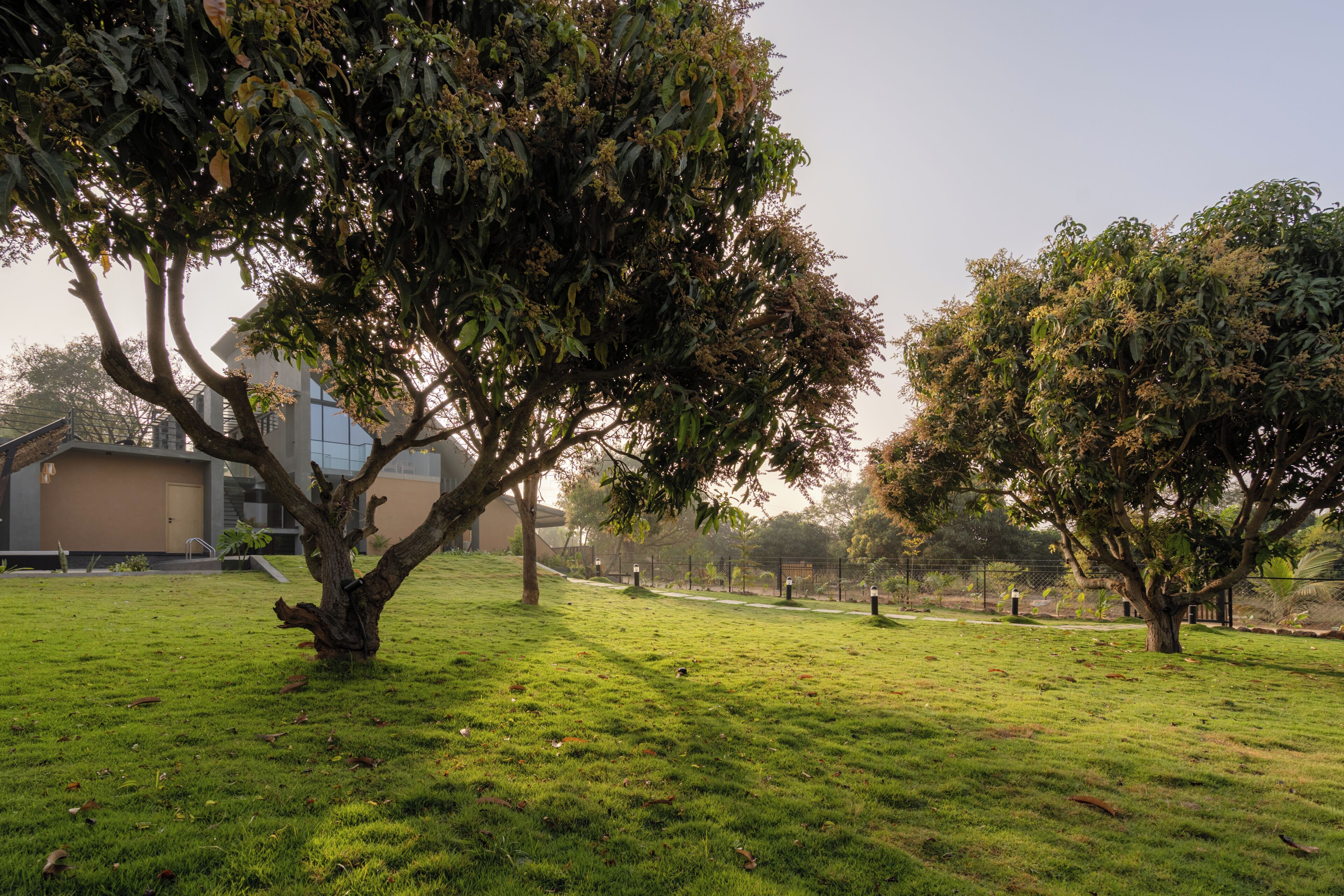 Overnattingsstedets uteområder