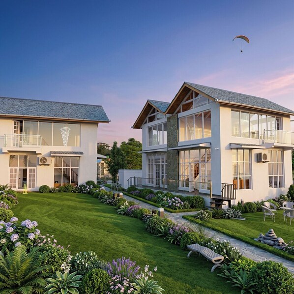 Façade de l’hébergement