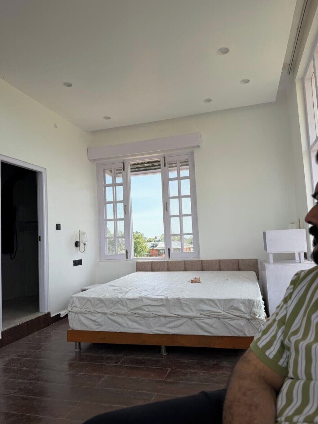 Cottage, uitzicht op bergen