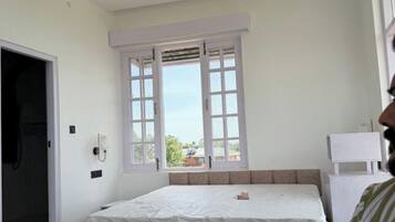 Cottage, uitzicht op bergen