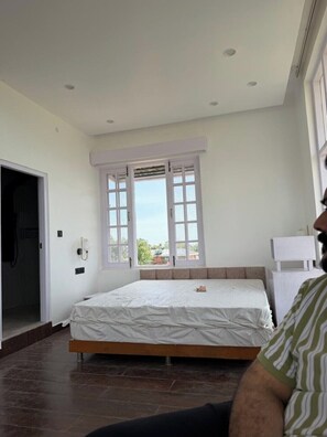 Cottage, uitzicht op bergen