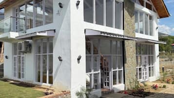 Cottage, uitzicht op bergen | Exterieur