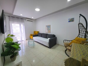 Living area - PETRAKIS Apartment by SDR (Paralia)