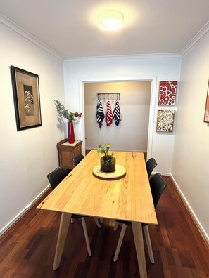 Dining - Bright, Light Filled Apartment close to Acland Street and the Beach! (St Kilda)
