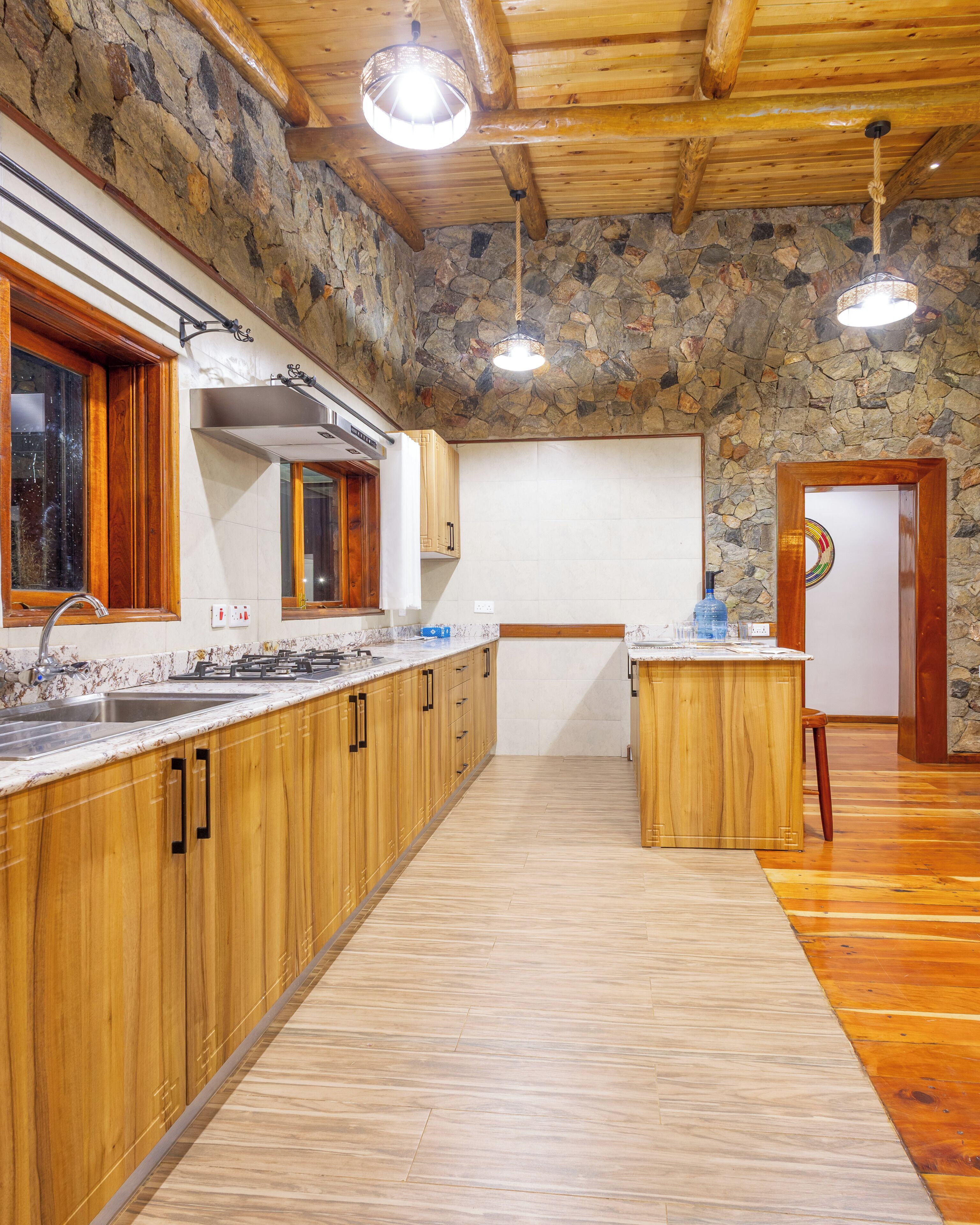 Comfort Cottage, Mountain View | Private kitchen