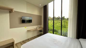 Camera Comfort, vista città