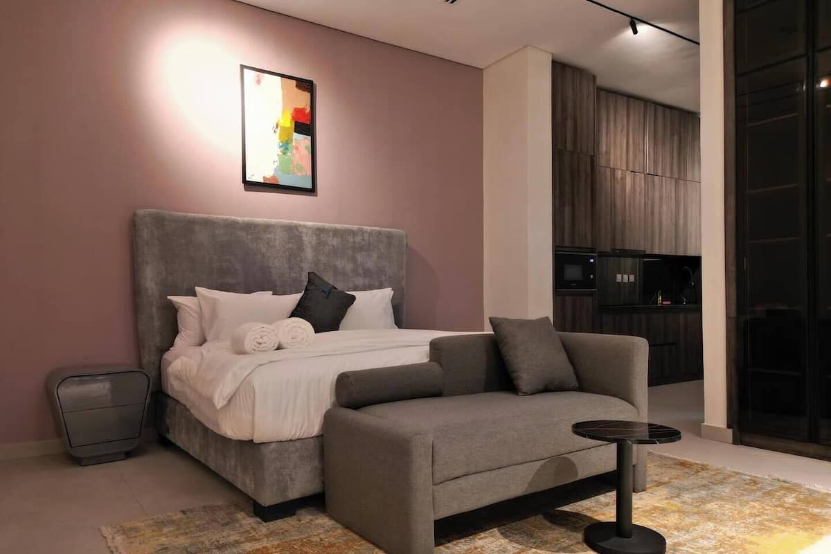 Căn hộ dành cho gia đình, ban công, quang cảnh thành phố