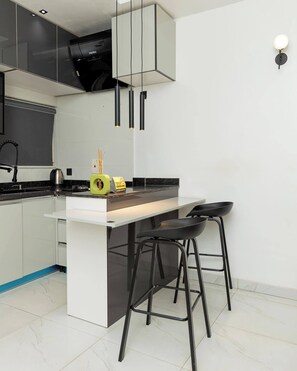 Private kitchen - Double N Apartment (Ilorin)