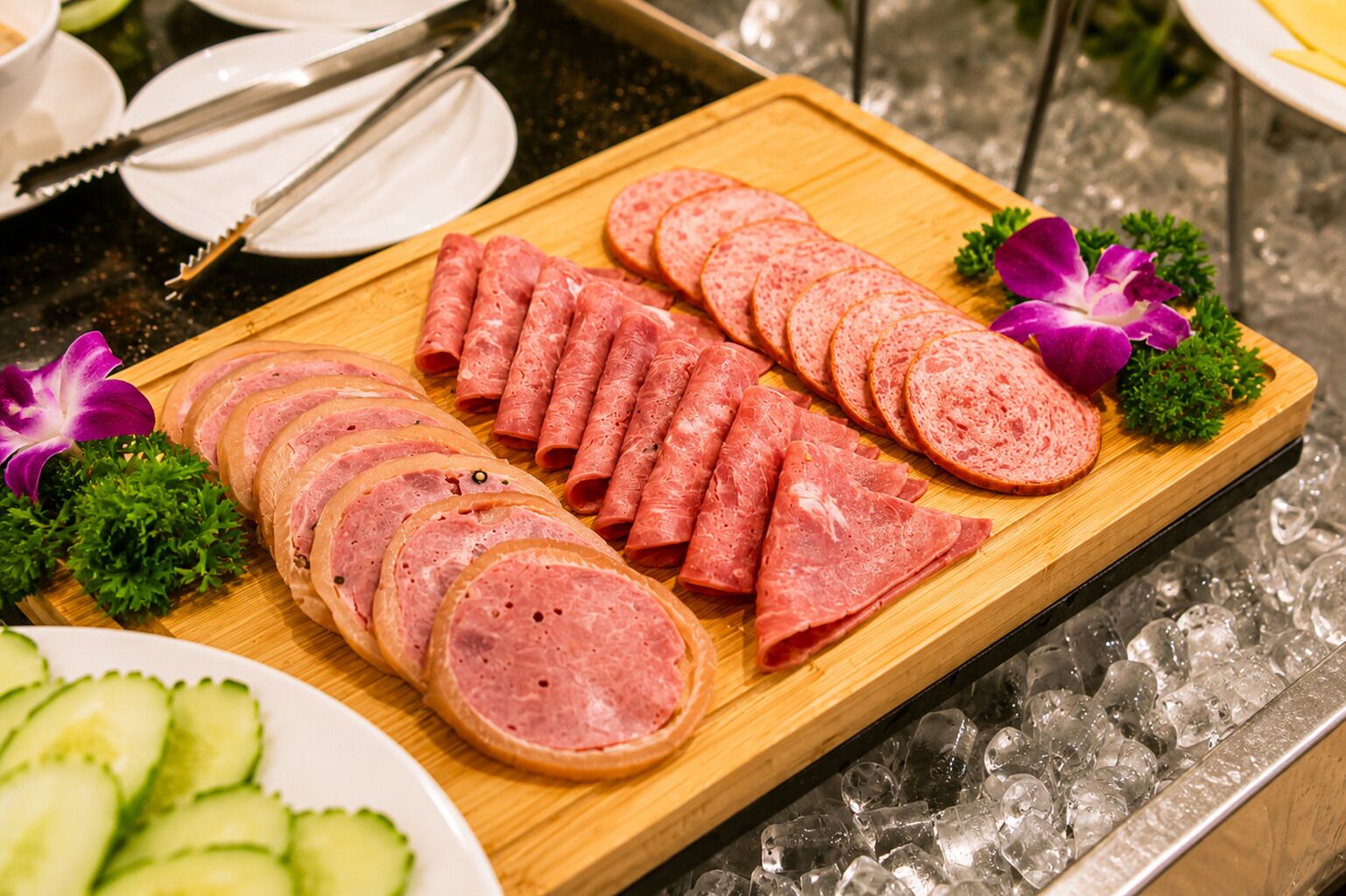 朝食ビュッフェ