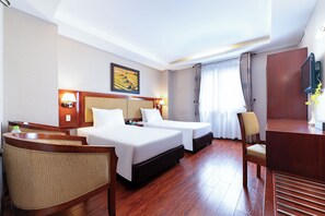 Deluxe Twin Room | Wi-fi percuma, cadar katil 