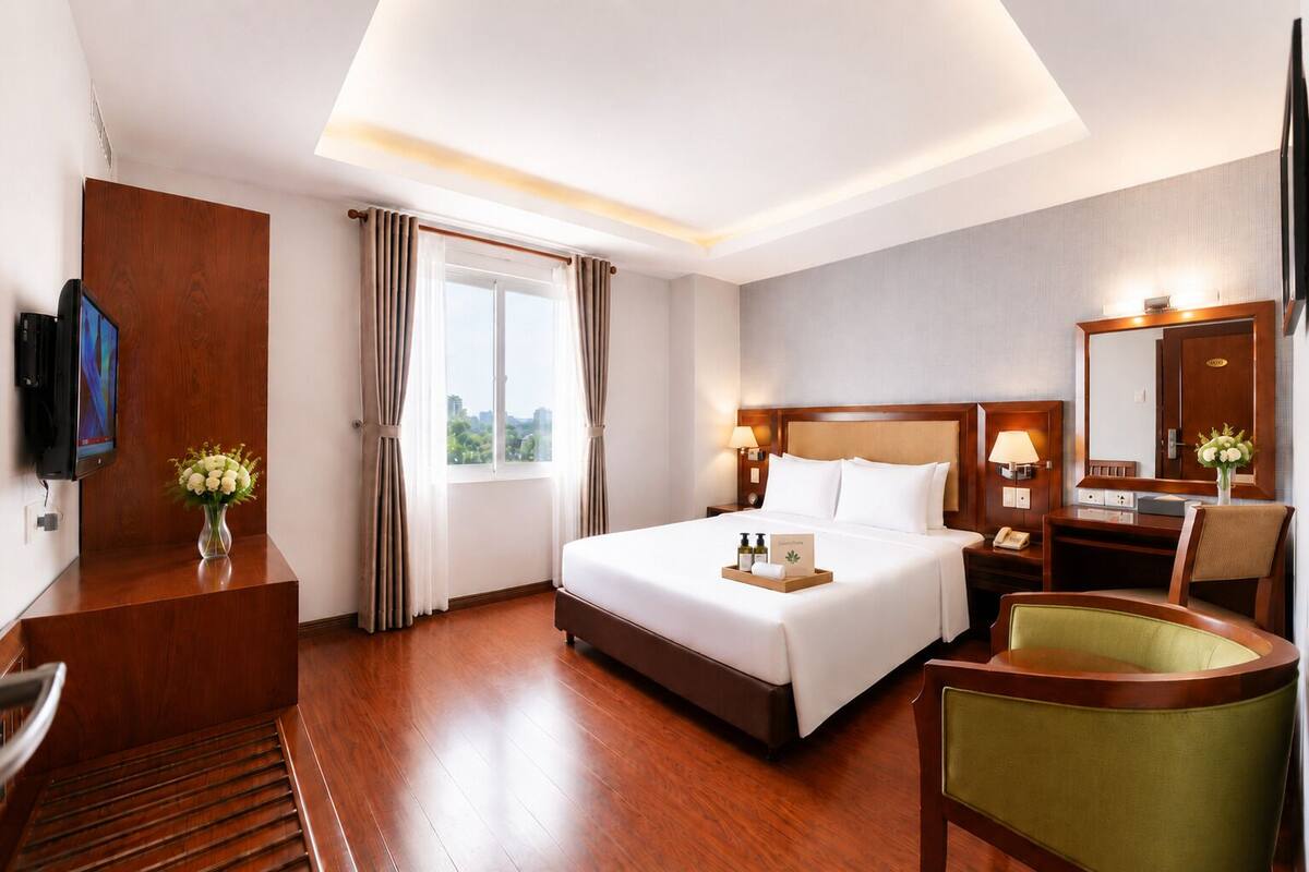 Deluxe Double Room | Vistas a la ciudad desde el alojamiento