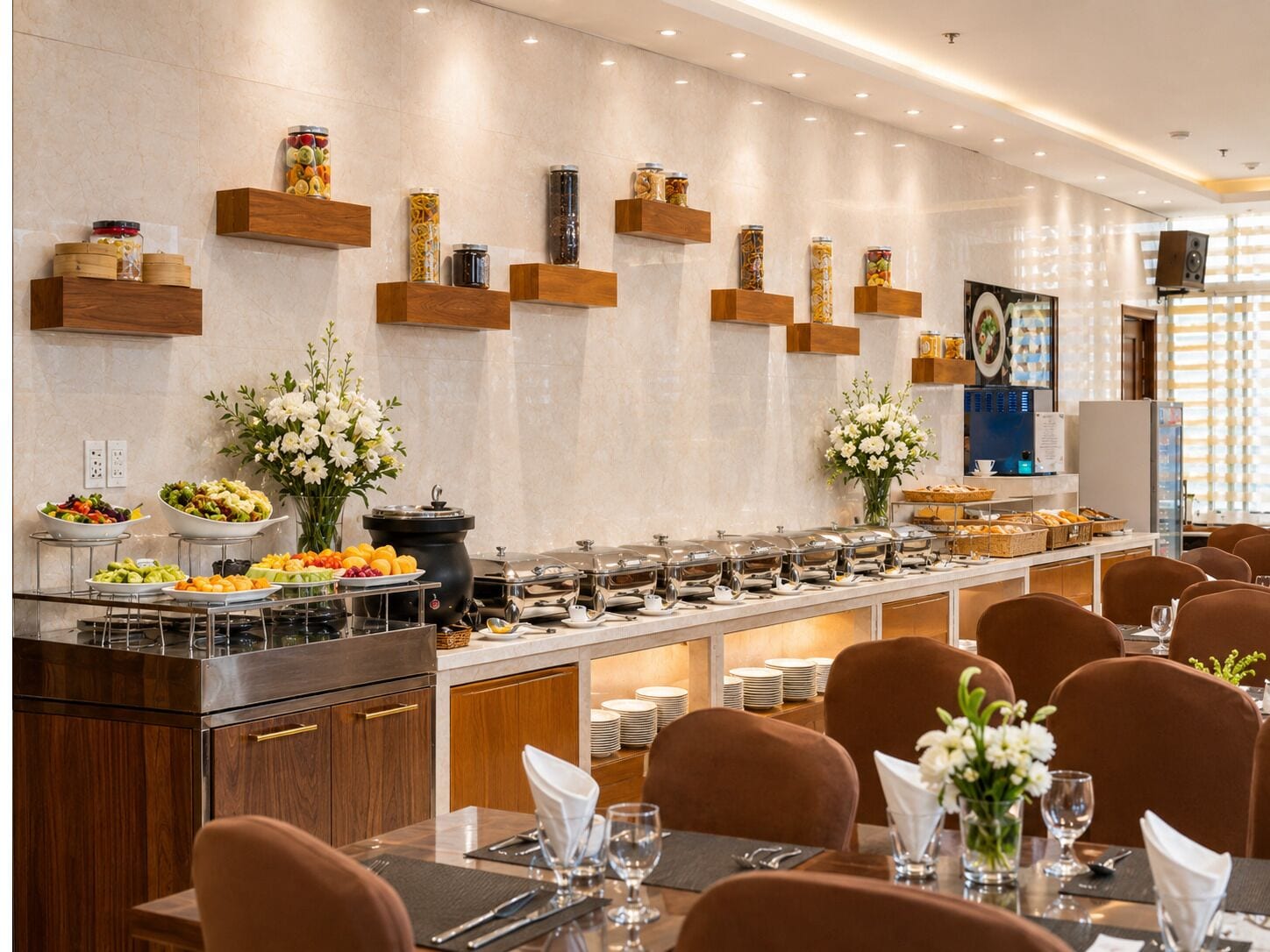 Breakfast buffet
