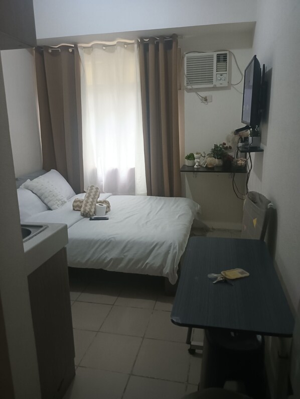 Kamar Double Standar, pemandangan kota | Wi-Fi gratis